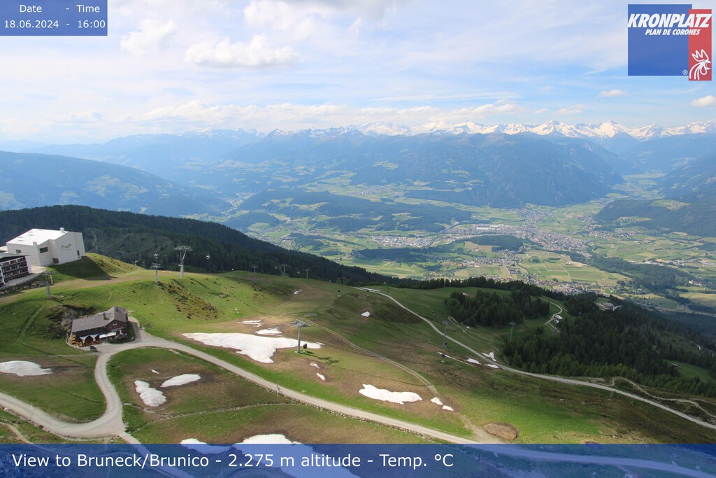 Plan de Corones/Kronplatz Northern Summit – Brunico/Bruneck (2,275 m)