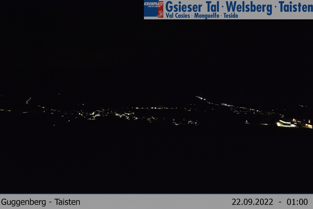 Webcam Guggenberg-Taisten: Hotel Alpen Tesitin im Blick